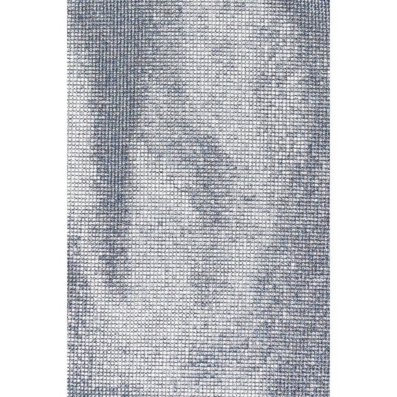 Nue Studio Charlotte Top iin Sky Blue Medium New Womens Cropped Crystal Tank - Picture 4 of 16